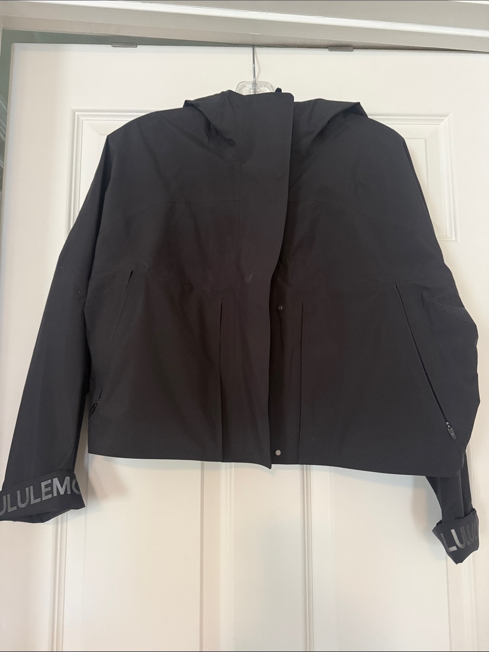lululemon athletica Black Hooded Utility Jacket